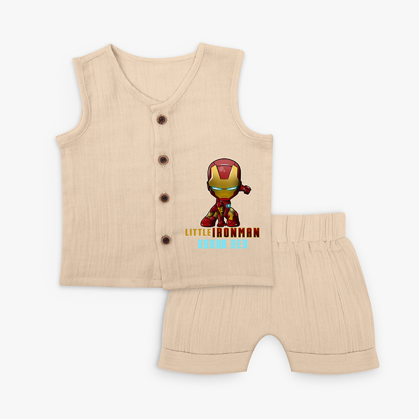 Little Ironman Jabla Set For Babies - CREAM - 0 - 3 Months Old (Chest 9.8")