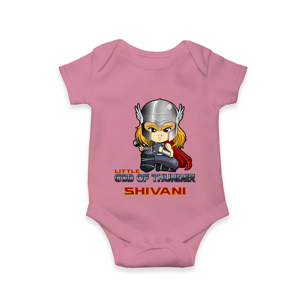 Little God of Thunder Romper | Personalized Romper for Little Thunder Gods - ONION - New Born (Chest 14")
