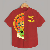 Onam Kathakali Peek Personalized Shirt