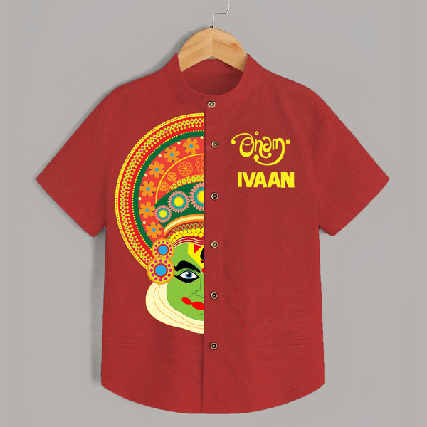 Onam Kathakali Peek Personalized Shirt