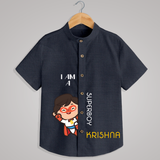 "I am a superboy" - Quirky Casual shirt with customised name