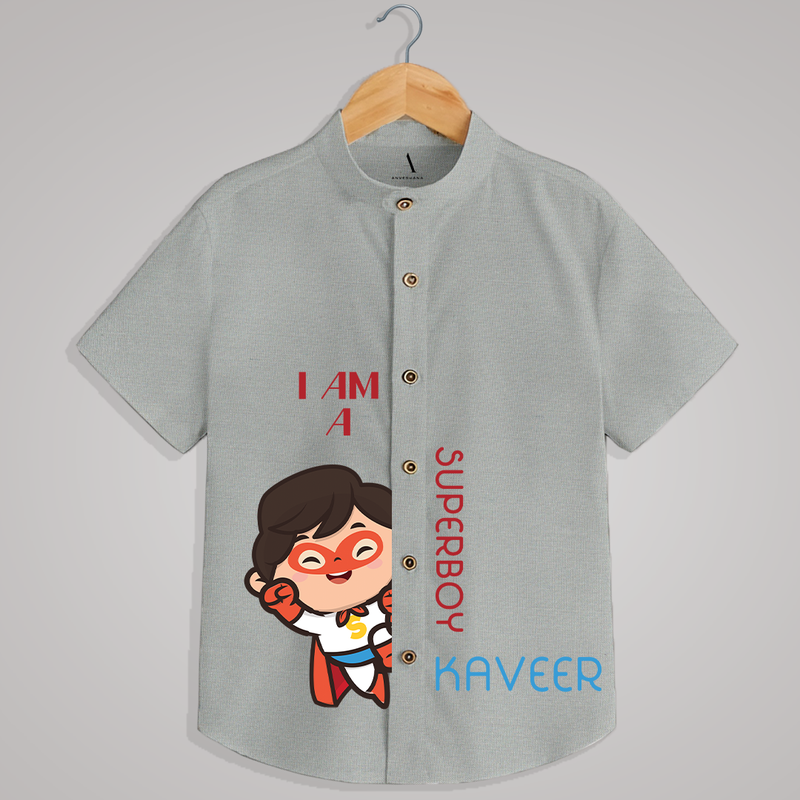 "I am a superboy" - Quirky Casual shirt with customised name