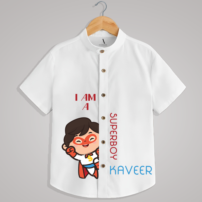 "I am a superboy" - Quirky Casual shirt with customised name