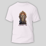 Saravana Bhava - Divine Special T-Shirt for Adults - WHITE - S (Chest 19")