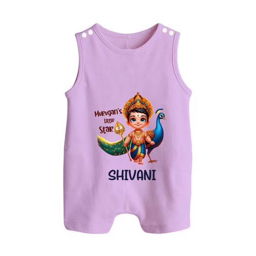 Murugan's Little Star Romper Suit | Personalized Baby Romper Suit for Murugan Devotees