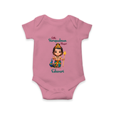 Little Surapadman Slayer - Customized Romper For Babies With Name - ONION - 0 - 3 Months Old (Chest 16")