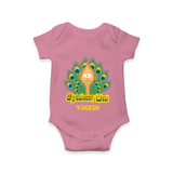 Saravana Bava - Customized Romper For Babies With Name - ONION - 0 - 3 Months Old (Chest 16")