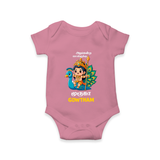 Muruga - Customized Romper For Babies With Name - ONION - 0 - 3 Months Old (Chest 16")