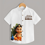Kutty Murugan Name Personalised Kids Shirt - WHITE - 0 - 6 Months Old (Chest 23")