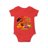 My First Tamil New Year Personalized Baby Romper – Traditional Girl Outfit