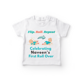 First Roll Over Printed Baby Onesie | Celebrate Your Baby's First Milestone