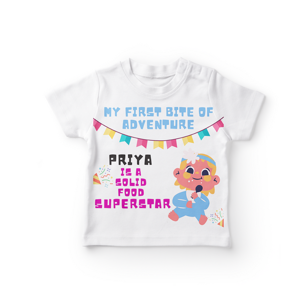 First Solid Food Onesie - A Milestone to Remember