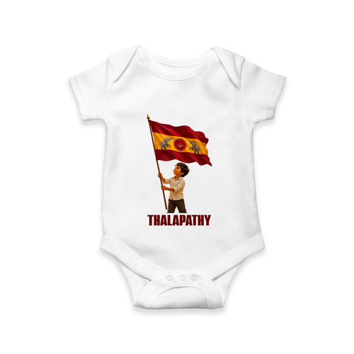 Thalapathy Flag Pride Baby Romper