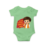 Whistle Podu Fan Edition Baby Romper - GREEN - New Born (Chest 14")