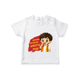 Whistle Podu Fan Edition T-SHIRT - WHITE - 0-5 Months Old (Chest 17")