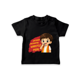 Whistle Podu Fan Edition T-SHIRT - BLACK - 0-5 Months Old (Chest 17")