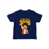Lead 2026 Political Theme T-SHIRT - NAVY BLUE - 0-5 Months Old (Chest 17")