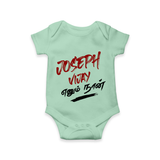 Joseph Vijay Baby baby Romper - MINT GREEN - New Born (Chest 14")