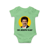 CM Joseph Vijay Infant Romper  - GREEN - New Born (Chest 14")