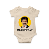 CM Joseph Vijay Infant Romper  - IVORY - New Born (Chest 14")