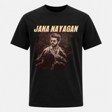 Jana Nayagan Fan Edition Premium Front Side Print T-Shirt