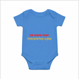 CM Joseph Vijay Statement Graphic Baby Romper