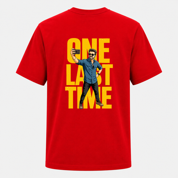 Jananayagan One Last Time Premium Backside Adult T-Shirt