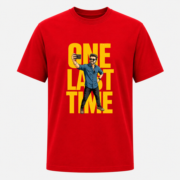 Jananayagan One Last Time Premium Frontside Adult T-Shirt