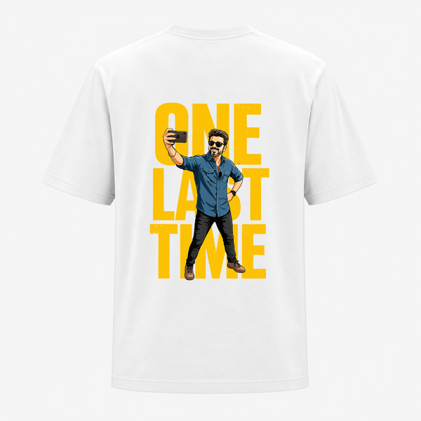 Jananayagan One Last Time Premium Backside Adult T-Shirt