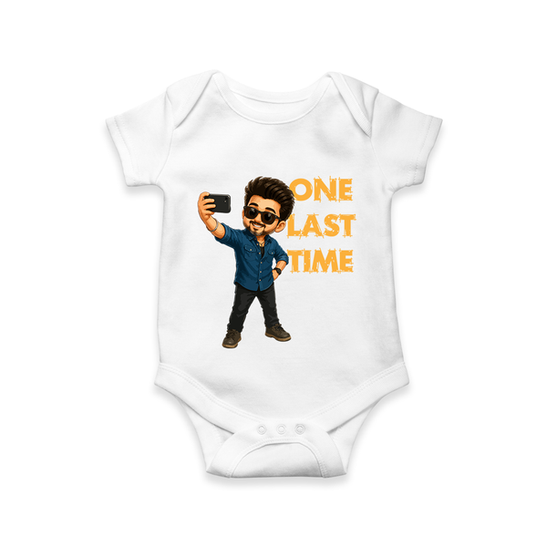 One Last Time Chibi Fan Art Baby Romper - WHITE - New Born (Chest 14")