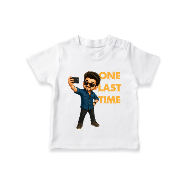 One Last Time Chibi Fan Art T shirt - WHITE - 0-5 Months Old (Chest 17")