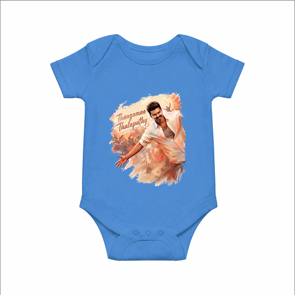 Thangamae Thalapathy Artistic Baby Romper