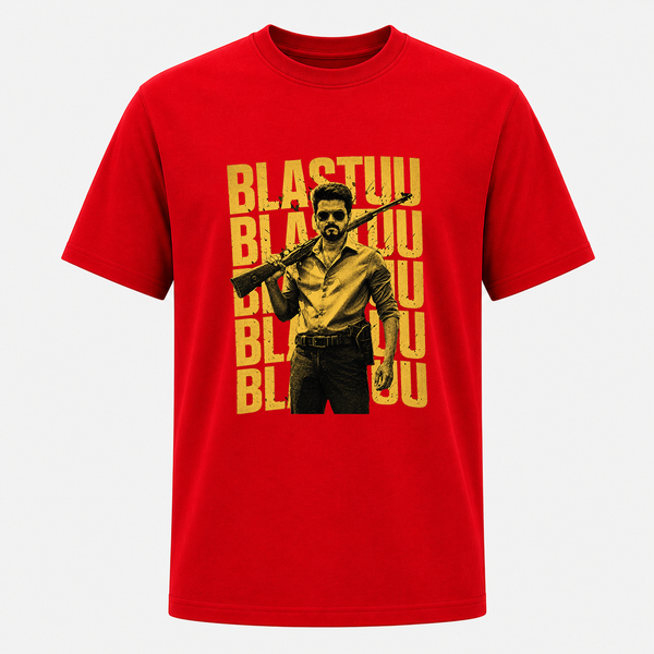 Thalapathy Blastuu Premium Frontside Adult T-Shirt