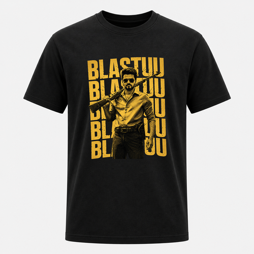 Thalapathy Blastuu Premium Frontside Adult T-Shirt