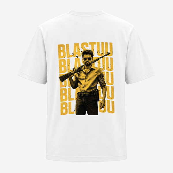 Thalapathy Blastuu Premium Backside Adult T-Shirt