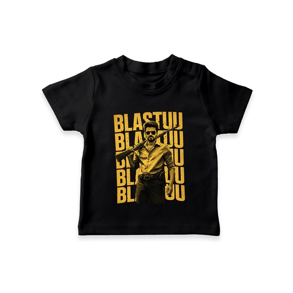 Blastuu Mass Edition T shirt - BLACK - 0-5 Months Old (Chest 17")