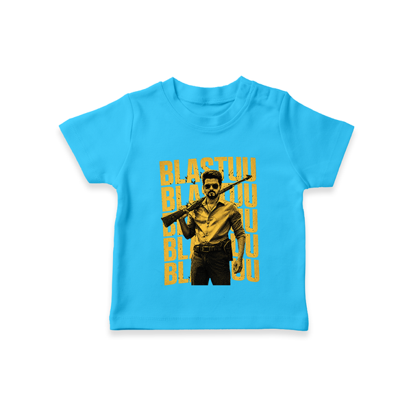 Blastuu Mass Edition T shirt - SKY BLUE - 0-5 Months Old (Chest 17")
