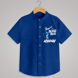 "Bleed Blue" Personalized Kids Shirt