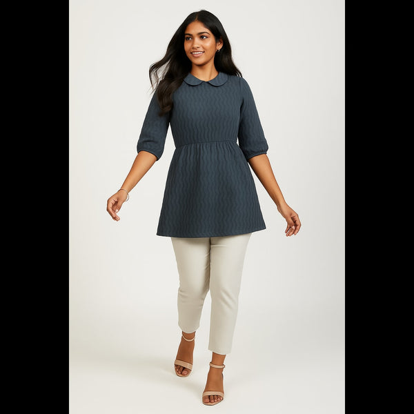 Dusky Haze Tunic Top