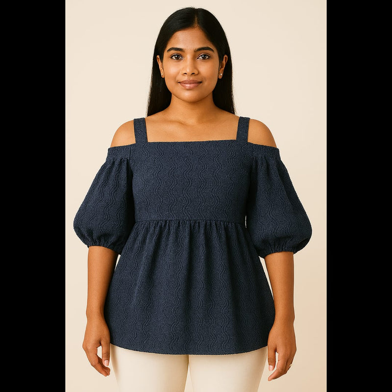 Midnight Mirage Tunic Top