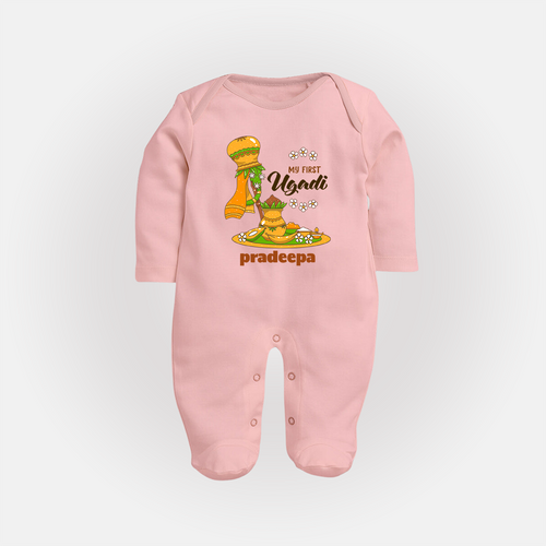 My First Ugadi Ð A New Beginning With Our Customized Sleep Suit For Babies With Name