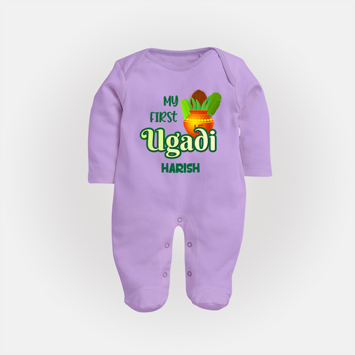 My First Ugadi Ð Puran Poli & Happiness With Our Customized Sleep Suit For Babies With Name