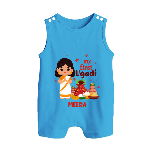 My First Ugadi Ð A Year of Blessings With Our Customized Romper Suit For Babies With Name