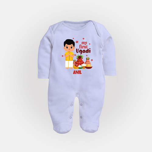 My First Ugadi Ð New Hopes, New Smiles With Our Customized Sleep Suit For Babies With Name