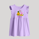 Let the Celebrations Begin – Happy Ugadi   BabyFrock - LILAC - 0 - 3 Months Old (Chest 17")