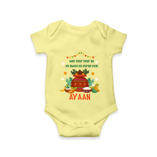 As Sweet as Puran Poli – Personalized Ugadi Baby Romper