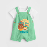 Fresh Starts & Sweet Moments Ugadi Dungaree - GREEN - 0 - 5 Months Old (Chest 18")