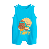 Fresh Starts & Sweet Moments Ugadi Romper Suit - SKY BLUE - 0 - 5 Months Old (Chest 18")
