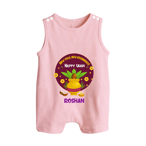 New Year, New Beginnings! - Happy Ugadi Themed Customized Romper Suit For Babies With Name