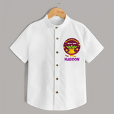 New Year New Beginnings – Happy Ugadi   Shirt - WHITE - 0 - 6 Months Old (Chest 23")